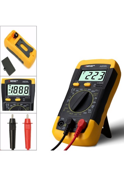 Aneng Dijital LCD Voltmetre - Sarı (Yurt Dışından)