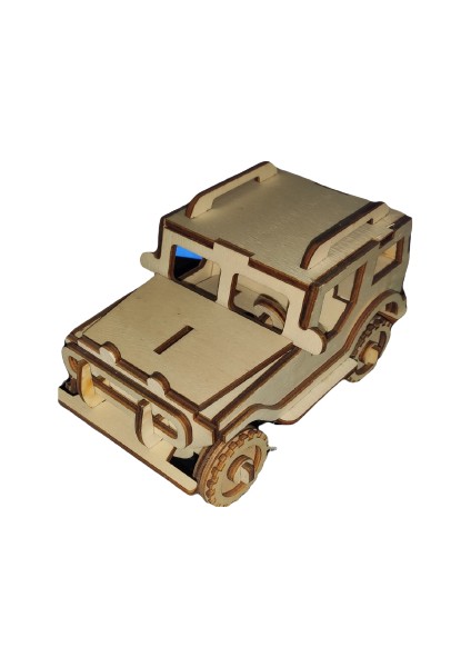 Ahşap Jeep
