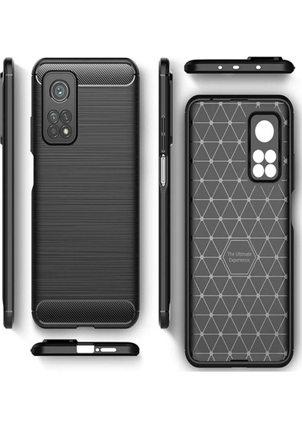 Xiaomi Mi 10T Pro Brushed Carbon Fiber Silikon Kılıf fiyatları