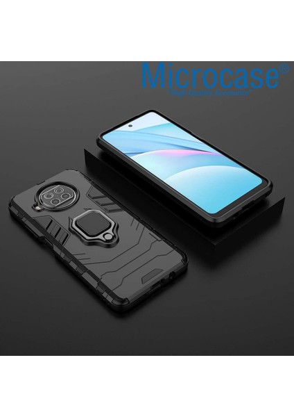 Xiaomi Mi 10T Lite Batman Serisi Yüzük Standlı Armor Kılıf - Siyah fiyatları