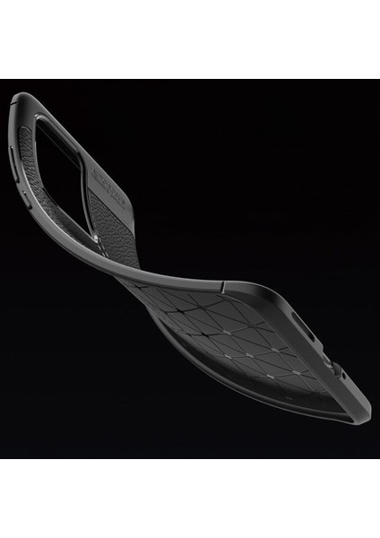 Huawei P40 Leather Tpu Silikon Kılıf - Siyah fırsatları