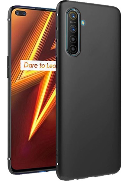 Realme 6 Pro Elektrocase Serisi Silikon Kılıf - Siyah