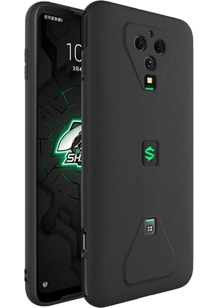 Xiaomi Black Shark 3s Elektrocase Serisi Silikon Kılıf - Siyah