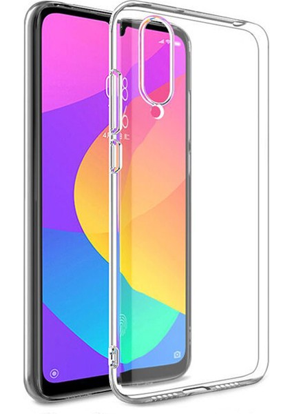 Xiaomi Mi 9 Lite Ince 0.2 mm Soft Silikon Kılıf - Şeffaf