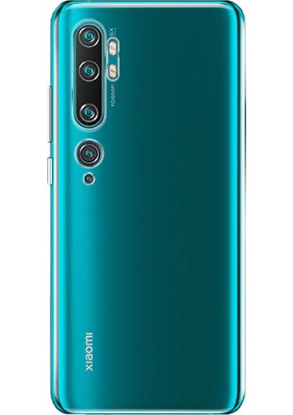 Xiaomi Mi Note 10 Ince 0.2 mm Soft Silikon Kılıf - Şeffaf
