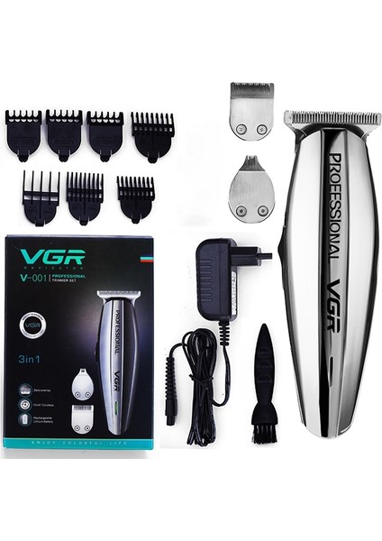 V-001 5 W 3 In 1 USB Retro Yağ Başlığı Saç Kesme (Yurt Dışından)