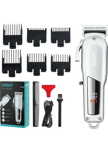 V-278 10 W USB Metal Elektrikli Saç Kesme LED Dijital Ekran (Altın) (Yurt Dışından) fırsatları