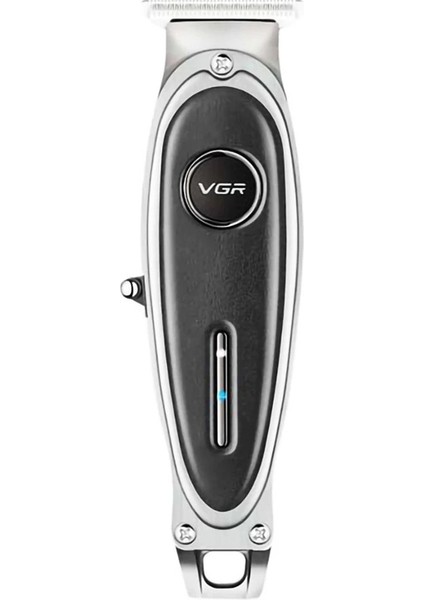 V-262 5 W USB Metal Deri Profesyonel Saç Kesme (Siyah) (Yurt Dışından)