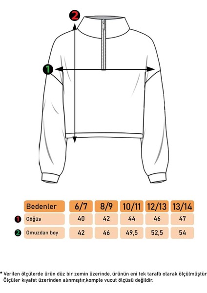 Toontoy Kız Çocuk Fermuar Detaylı Nakışlı Kadife Sweatshirt fiyatları