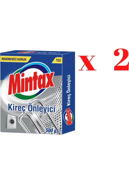 Kireç Önleyici Çamaşır Makinası Için 2 x 500 gr