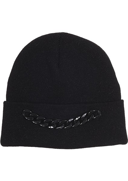 Kadın Zincirli Chain Bere Fo 2670 Siyah