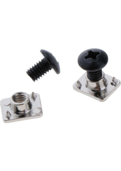 2 Pairs Metal Toka Vidalar Için Inline Paten Vidalar Kiti Bağlama Cıvataları (Yurt Dışından) indirimleri