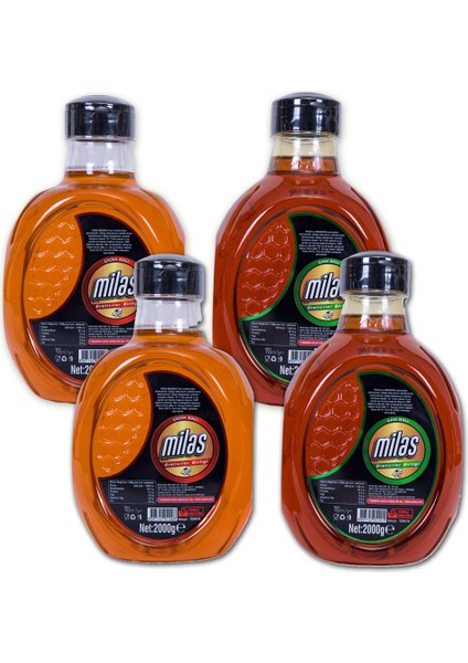 Çiçek Balı 2 kg (2'li) + Çam Balı 2 kg (2'li)