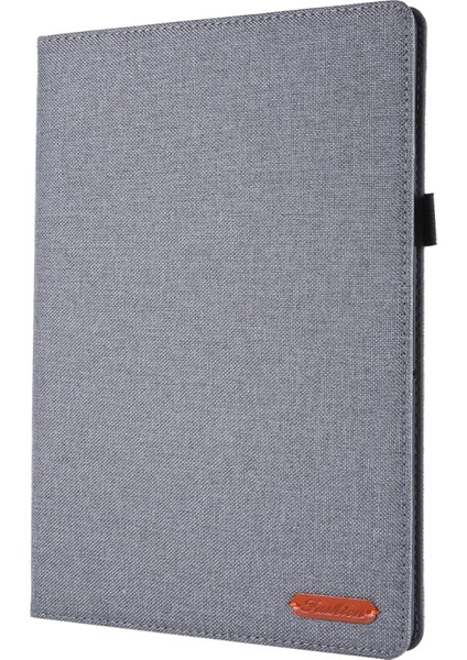 Lenovo Tab M10 10.1 Için Kumaş Desenli Tpu Düz Kılıf--Siyah (Yurt Dışından) fiyatları