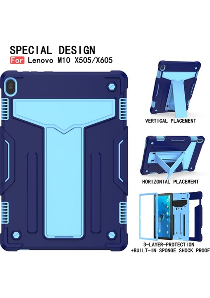 Lenovo M10 Fhd Rel TB-X605F Için T-Braket Silikon Düz Kabuk-Siyah (Yurt Dışından) fiyatları