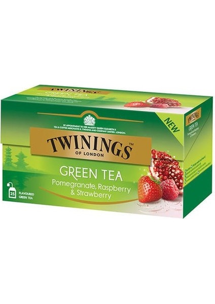 Green Tea Pomegranate Raspberry  Strawberry 37,5 gr