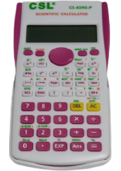 Csl CS-82MS-P Pembe Fonksiyonlu Hesap Makinesi