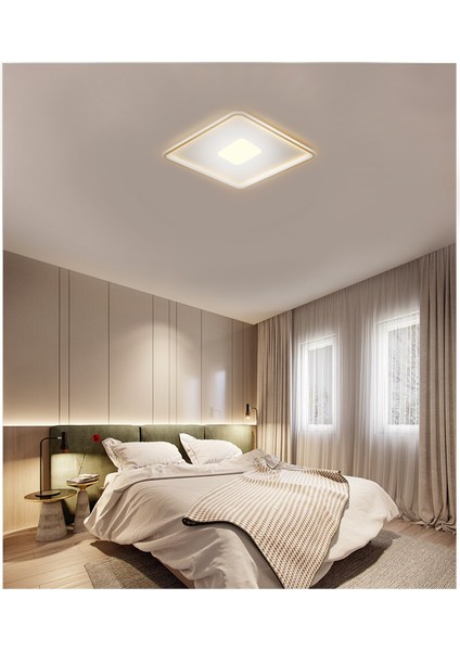 Samsung Ledli Tavan Tipi Plafonier Orta Işıklı LED Avize 60 x 60 cm