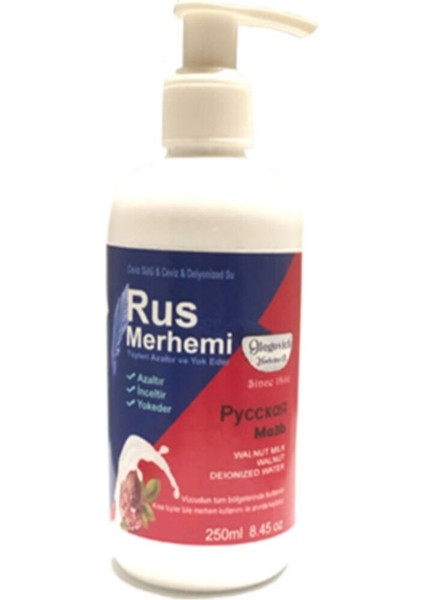 Olegovich Medicine Rus Merhemi Tüy Dökücü Azaltıcı Krem Merhem 250 ml 1 Adet