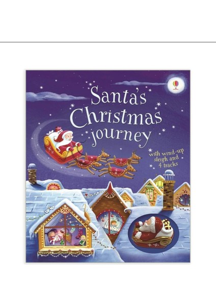 Santa's Christmas Journey With Wind-Up Sleigh - Fiona Watt