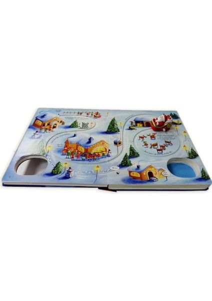 Santa's Christmas Journey With Wind-Up Sleigh - Fiona Watt fırsatları