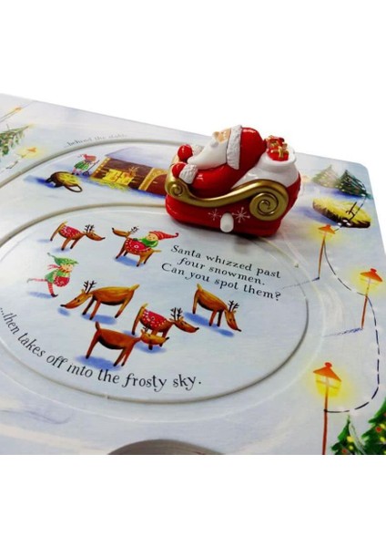 Santa's Christmas Journey With Wind-Up Sleigh - Fiona Watt indirimleri
