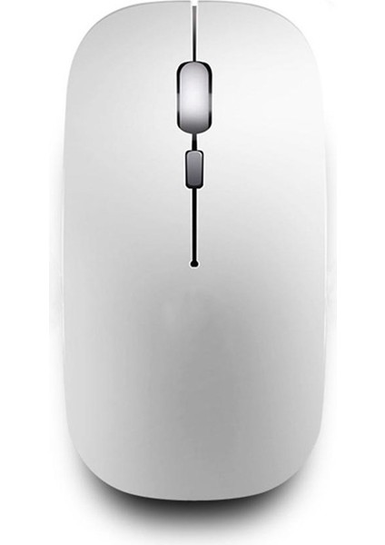 Ultra Ince Bluetooth Kablosuz Mouse - Gri (Yurt Dışından)