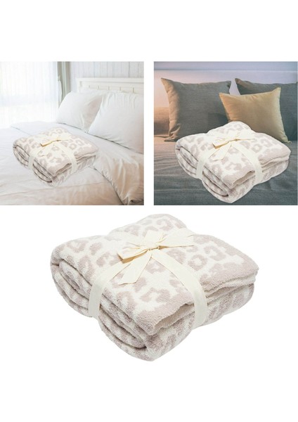 Flanel Battaniye Peluş Leopar Desen Comfy Sıcak Battaniye Için Tüm Seasons 30X35 Inç (Yurt Dışından) modelleri