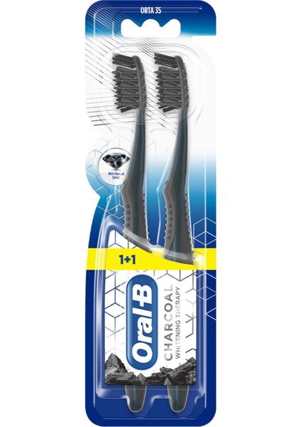 3dw Therapy Charcoal 1+1 Diş Fırçası