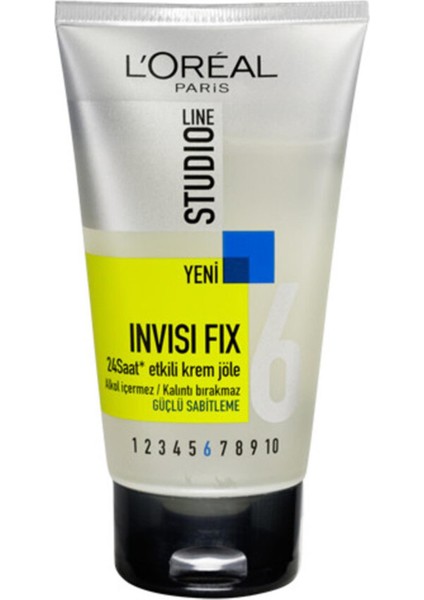 Loreal Paris Studio Line Invisifix Eriyen Tüp Jöle 150 ml