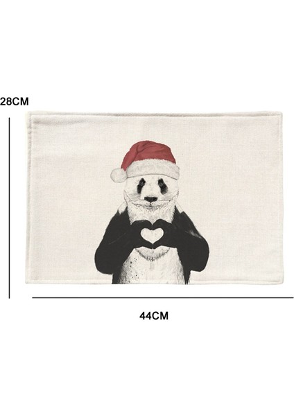 Placemat, Şartname: Çift Katlı Kalınlaşmak Panda Şapka