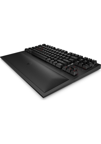 OMEN Spacer Kablosuz TLK Kahverengi Cherry MX Mekanik Anahtarlı Oyuncu Klavyesi İngilizce - Siyah 9BU31AA