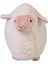 Kuzu Beyaz & Pembe Peluş 45 cm 1