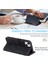 Apple Iphone 13 Siyah Için Hırsızlık Fırça Pu Kılıf (Yurt Dışından) 3