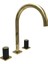 Elagate Gold Üç Delikli Lavabo Armatürü 1