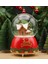 Yılbaşı Figürleri Dönen Nostaljik Kar Küresi Merry Christmas Mega Boy 1