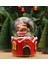 Yılbaşı Kar Küresi Noel Işıklı ve Müzikli Christmas Noel Baba Hediye Paketli 3