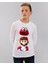 Super Mario Uzun Kol Çocuk Tişört Beyaz Unisex 2