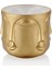 Havelka Buddha Face Gold Mumluk/vazo 11CM 1