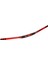 Dağ Bisikleti Gidon Katı 31.8mm Mtb Riser Bar 720 / 780MM Kolu Bar 720MM Kırmızı 2