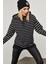 Siyah & Beyaz Çizgili Sweatshirt 2KXK8-45615-02 1
