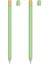 Elma Kalem 1 Için 2 Takım Stylus Koruyucu Kılıf (Matcha Yeşil) (Yurt Dışından) 1