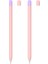 Apple Kalem 1 Için 2 Takım Stylus Koruyucu Kılıf (Pembe) (Yurt Dışından) 1