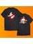 Ghostbusters Baskılı %100 Pamuk Oversize T-Shirt Büyük Beden Tişört 1