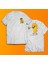 Monster Tweety Baskılı %100 Pamuk Oversize T-Shirt Büyük Beden Tişört 1