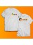 Pacman Baskılı %100 Pamuk Oversize T-Shirt Büyük Beden Tişört 1