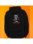 I Will Cut You Siyah Baskılı 3 Ipl. Şardonlu %100 Pamuk, Içi Polar, Çok Kalın Sweatshirt 3