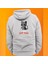 I Will Cut You Siyah Baskılı Fermuarsız Kapüşonlu Sweatshirt 3