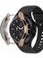Samsung Galaxy Watch 4 Classic 46MM Kılıf 360 Full Round Soft Silicone Rose Gold 1