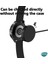 Samsung Galaxy Watch 4 44MM Kılıf 360 Full Round Soft Silicone Siyah 5